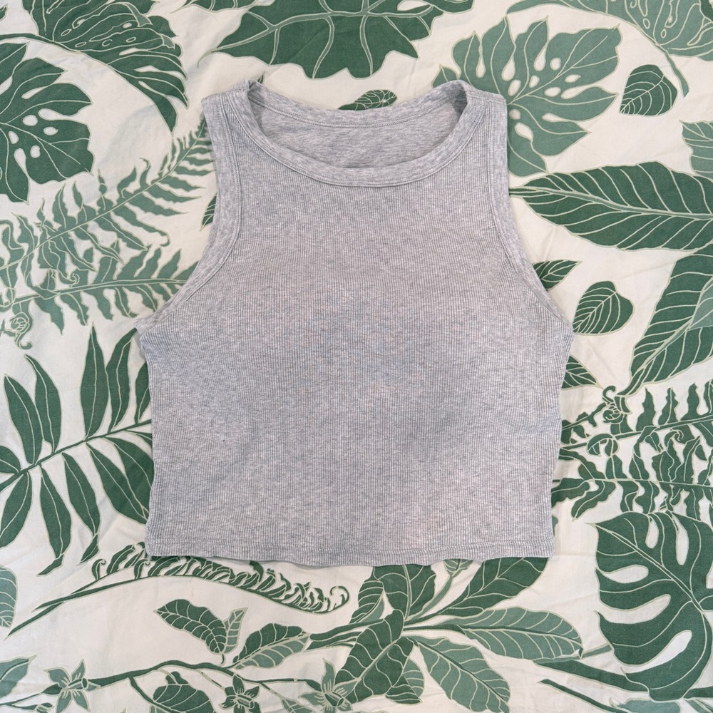 Uniqlo Light Gray Tank Top